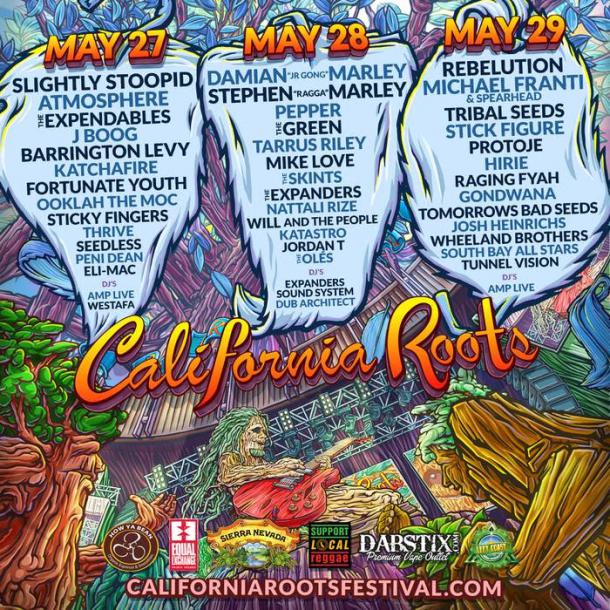 California Roots Music & Arts Festival Releases Schedule Grateful Web