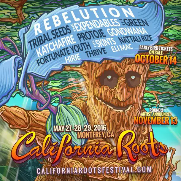 California Roots Music Festival Announces 1st Round Artist Lineup