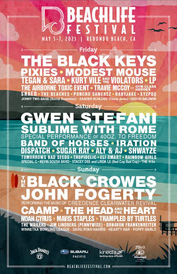 BeachLife Festival May 5-7 Announces Lineup for 4th Annual Event with ...