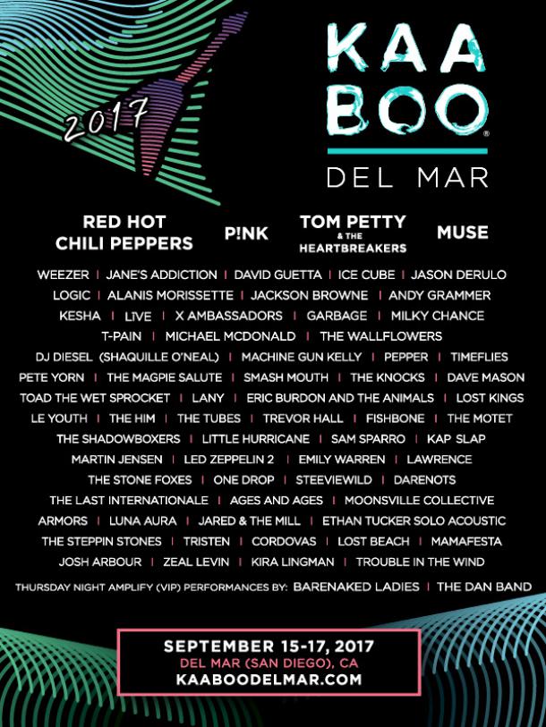 KAABOO Del Mar Announce Music Lineup Grateful Web