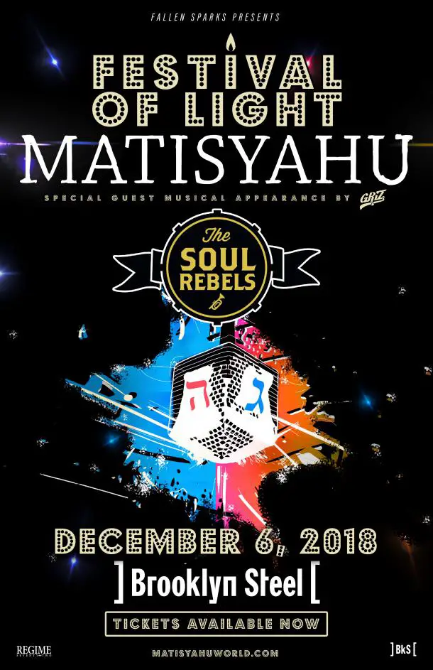 Matisyahu Announces His Annual Festival of Light Concert Grateful Web