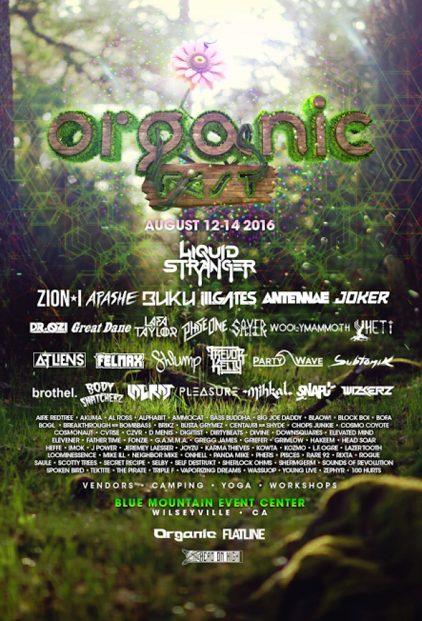 Organic Music Festival Announces Lineup Grateful Web