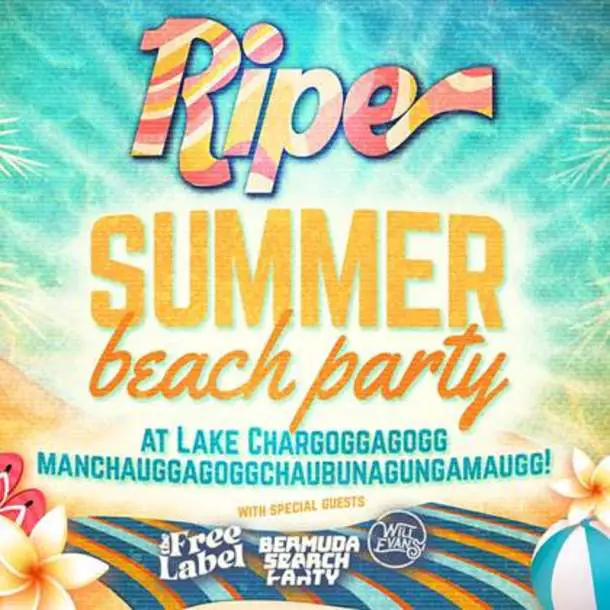 Ripe announces Summer Beach Party at Indian Ranch August 10th with The ...