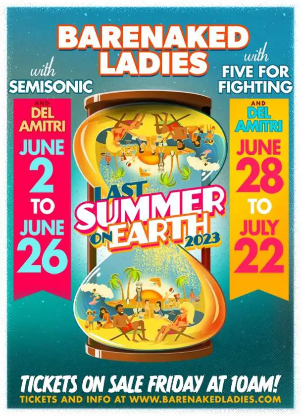 Barenaked Ladies Announce Last Summer On Earth Tour | Grateful Web