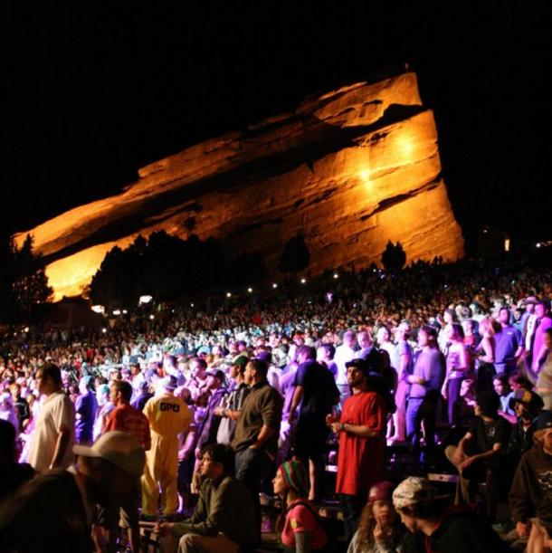 Red Rocks Burns in the Bisco Inferno Grateful Web