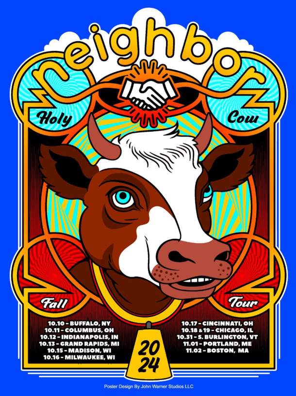 Holy cow! Boston rockers Neighbor announce epic three-day Halloween tour in New England with powerhouse trio LaMP