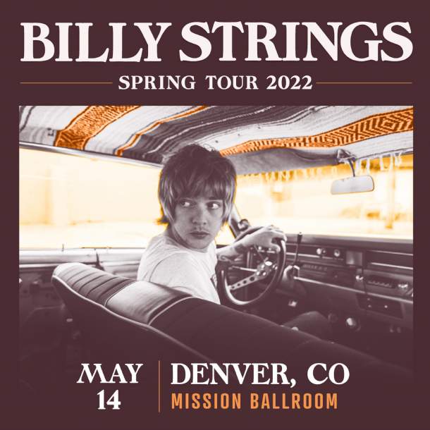 Buy Billy Strings Poster - April 16th 2022 San Diego, CA.