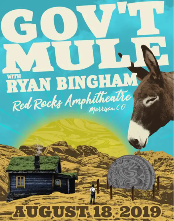 Gov't Mule Announce Red Rocks Performance Grateful Web