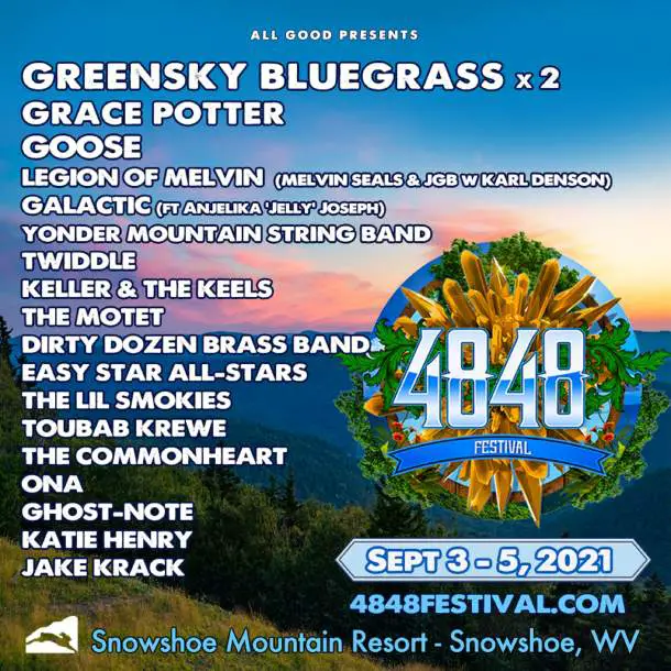 4848 Festival Announces Lineup for Labor Day Weekend Event September 3