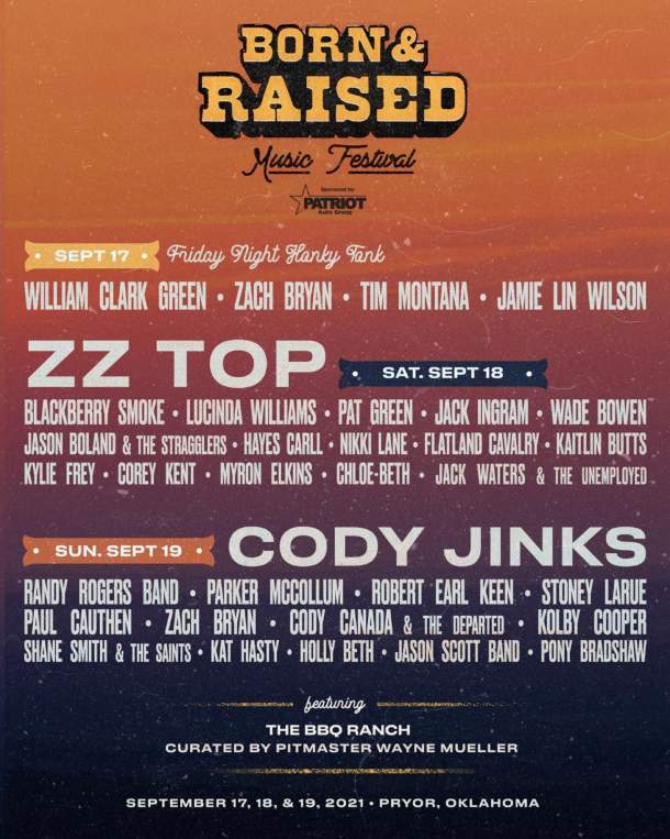 Born & Raised Music Festival Announces Daily Lineups Grateful Web