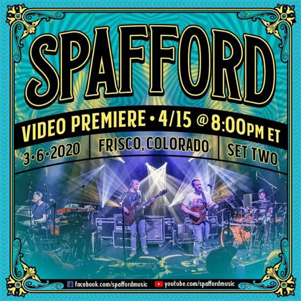 Spafford to release brand new live footage Grateful Web