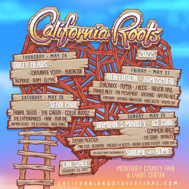 Cali roots 2017 good vibes 2025 all day