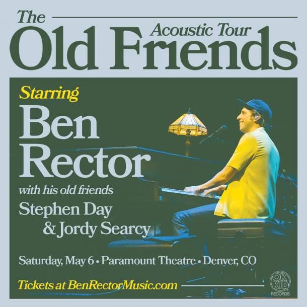 Ben Rector announces “The Old Friends Acoustic Tour” Grateful Web
