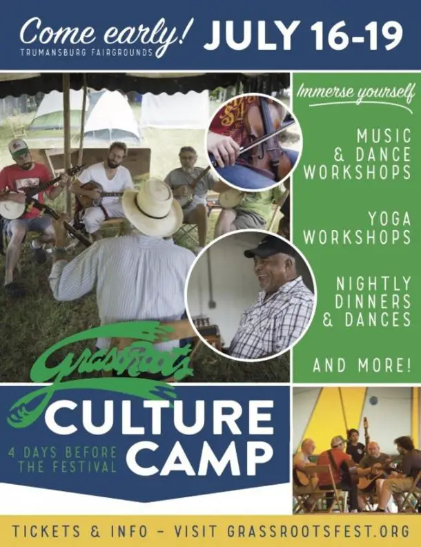 Finger Lakes GrassRoots Culture Camp Schedule Announced | Grateful Web